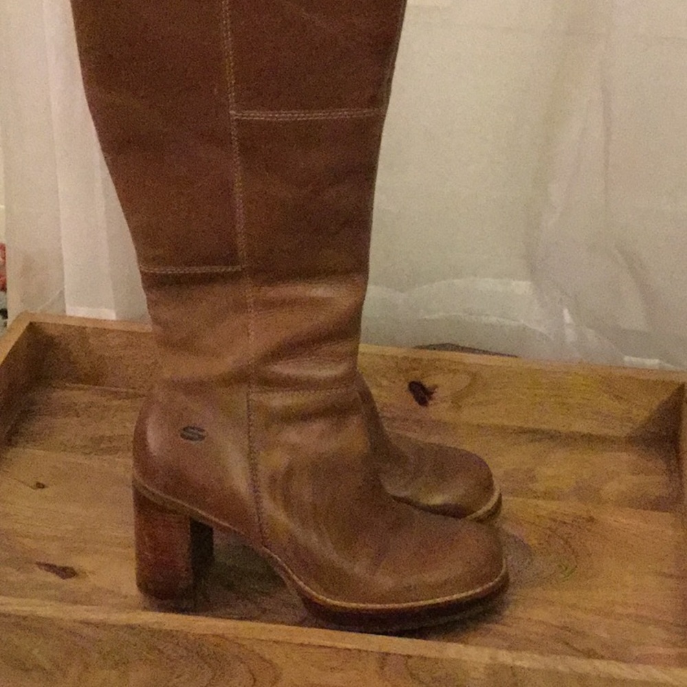 Brazilian leather boots